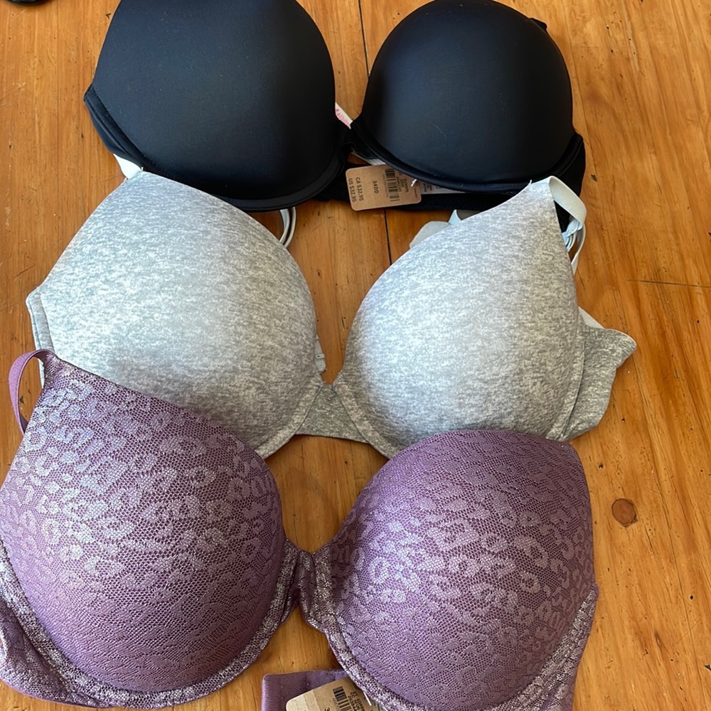 Victorias secret everywhere push up bras